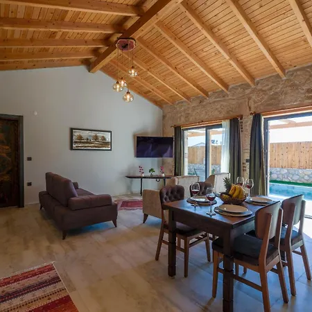 Mugla Fethiye Stone Daylight Villa 1 Exterior photo